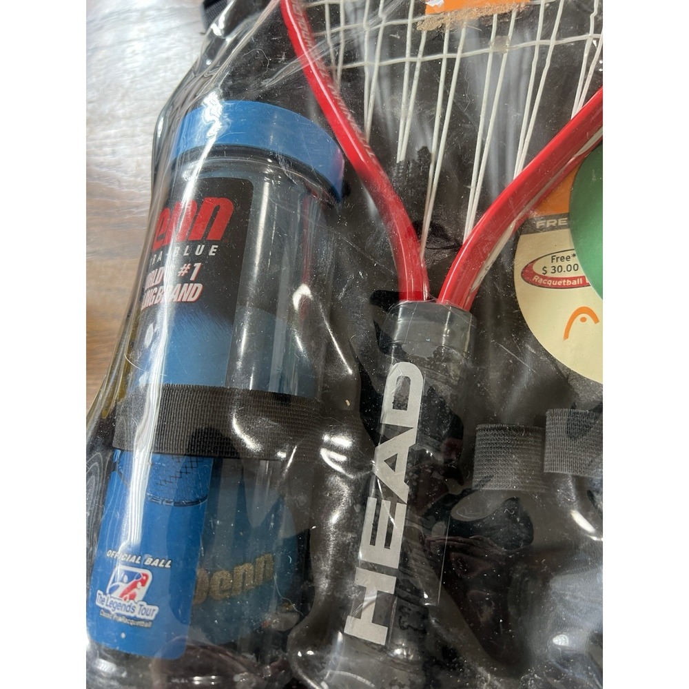 Head Titanium Technology Ti-Laser Racquetball Pack Racket 3 5/8 - Picture 3 of 8